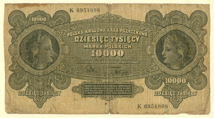 Poland P-32 - Foreign Paper Money